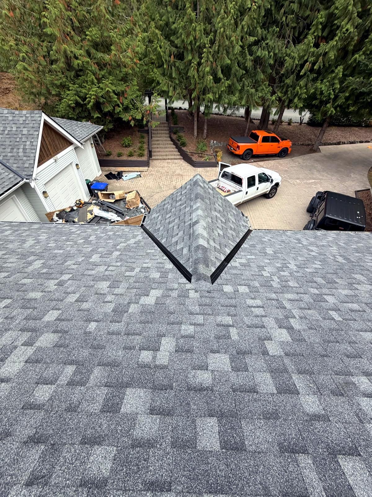 High-end shingle roof with dormer detail by Eco Roofing Ltd, Nanaimo BC